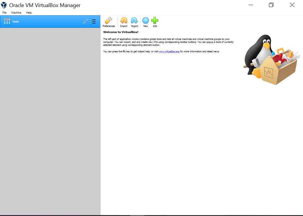 Oracle VM VirtualBox (Source: iNNovationMerge)