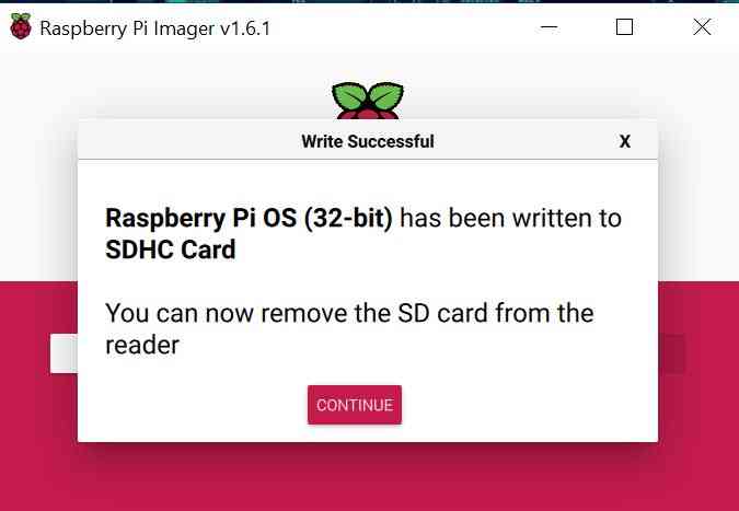 Remove SD card